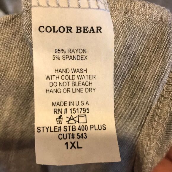 Fur Mama Gray and Black Striped Plus Size - Picture 5 of 5